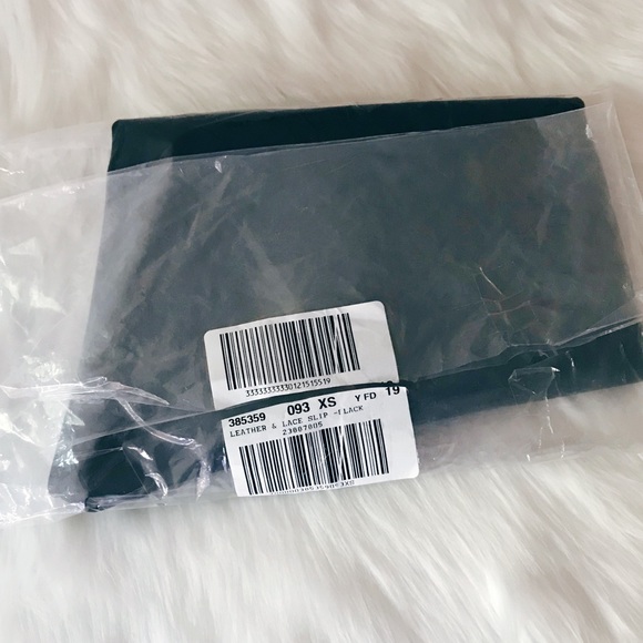 ✨HP✨ VS Faux Leather Slip Dress Vegan Babydoll XS - Picture 8 of 10